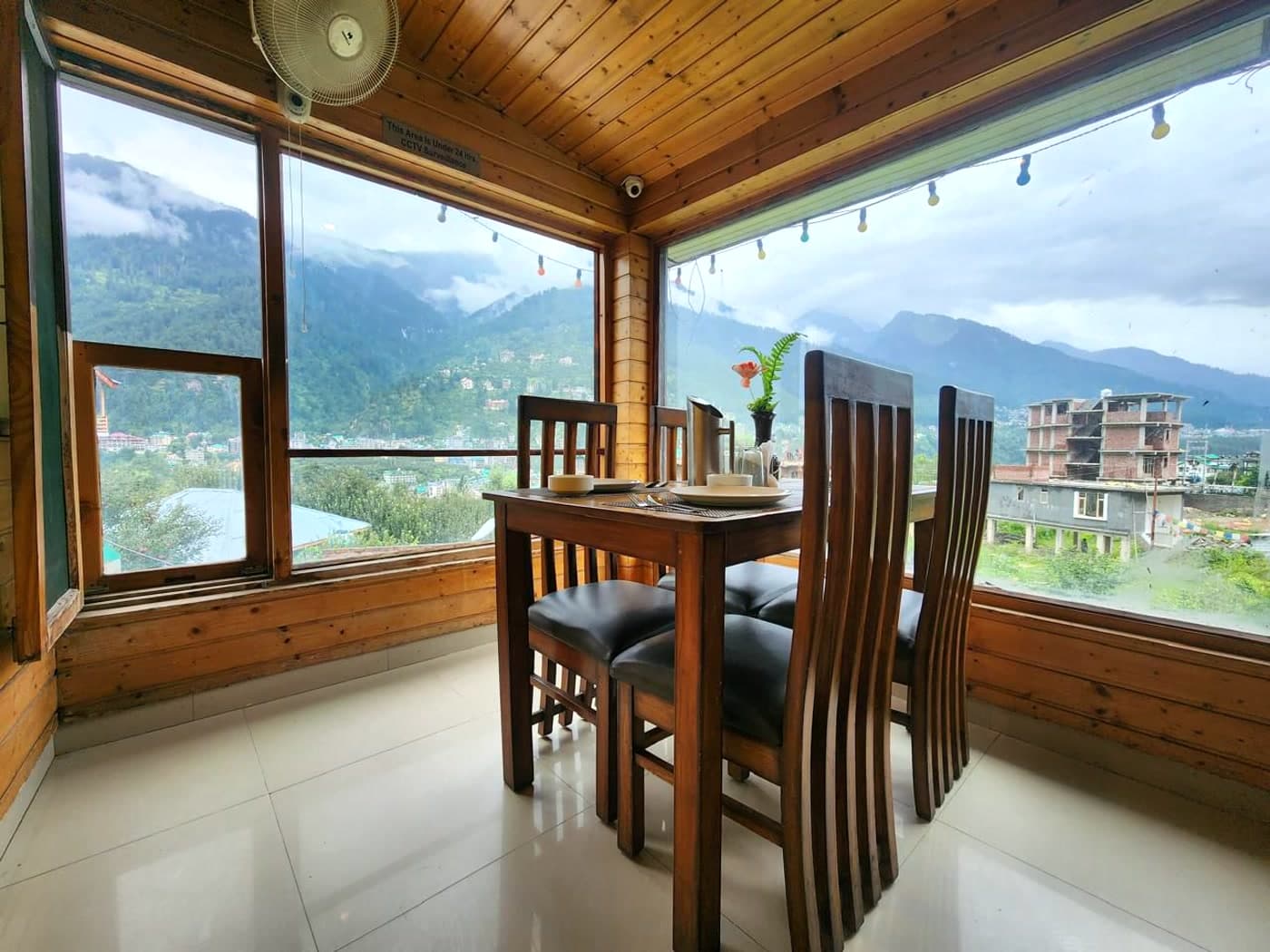 Restaurant dining area